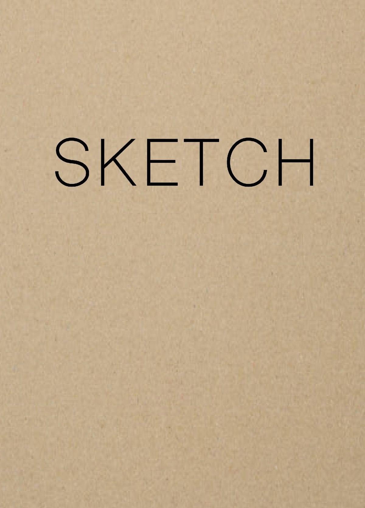 Sketchbook (Kraft)