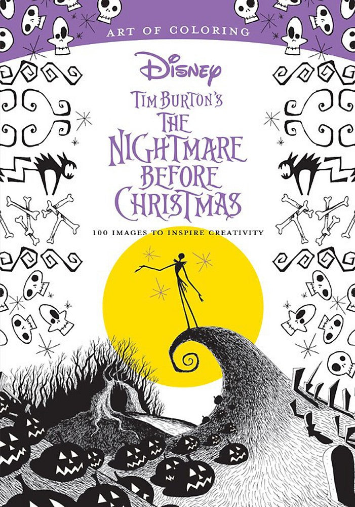 Art of Colouring: Tim Burton's The Nightmare Before Christmas