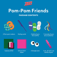 Load image into Gallery viewer, Zap! Pom-Pom Friends
