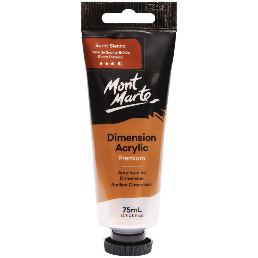 MM Dimension Acrylic 75mL - Burnt Sienna