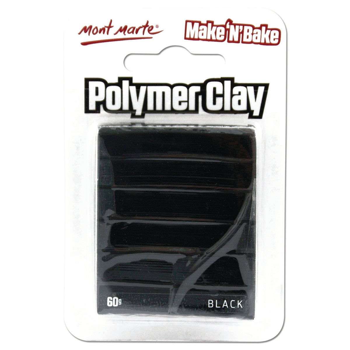 MM Make n Bake Polymer Clay 60g - Black