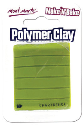 MM Make n Bake Polymer Clay 60g - Chartreuse MMSP6019