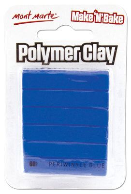 MM Make n Bake Polymer Clay 60g - Periwinkle Blue MMSP6029