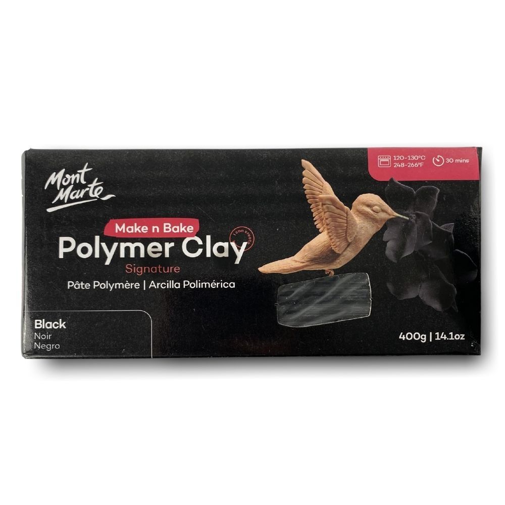 MM Make n Bake Clay - Black