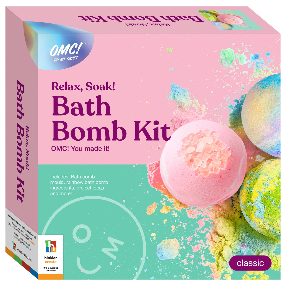 OMC! Relax Soak! Bath Bomb Kit