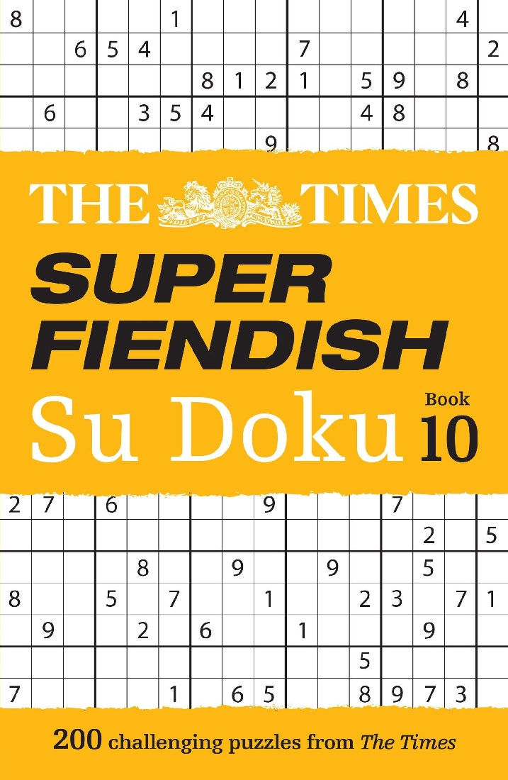 The Times Super Fiendish Su Doku Book 10