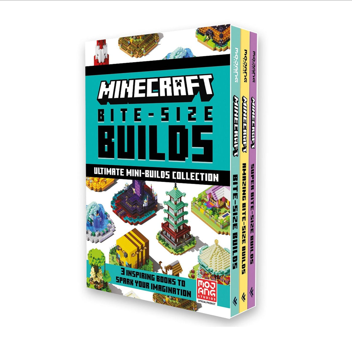 Minecraft Bite Size Builds Slipcase x 3