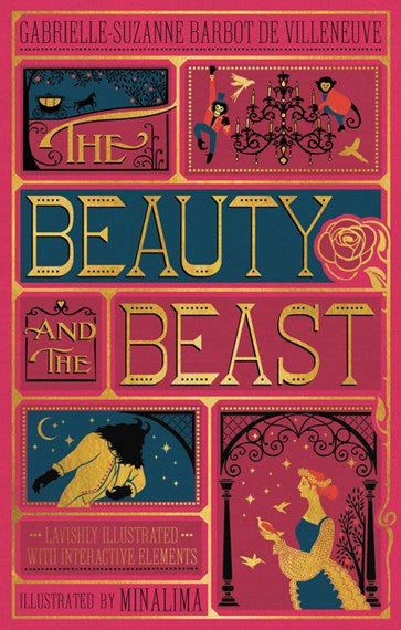 The Beauty and the Beast (Illustrated with Interactive Elements)