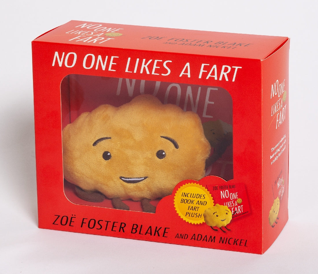 No One Likes a Fart hardback (book and plush toy box set)