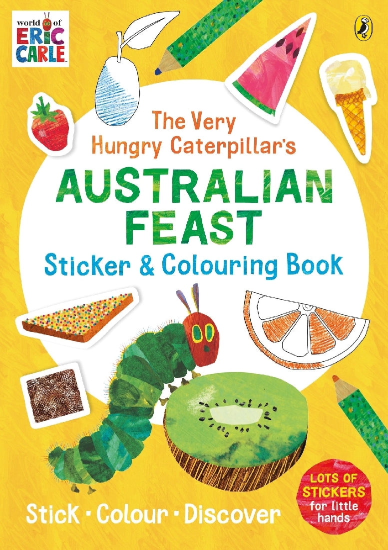 The Very Hungry Caterpillar's Feast Sticker and Colouring Book