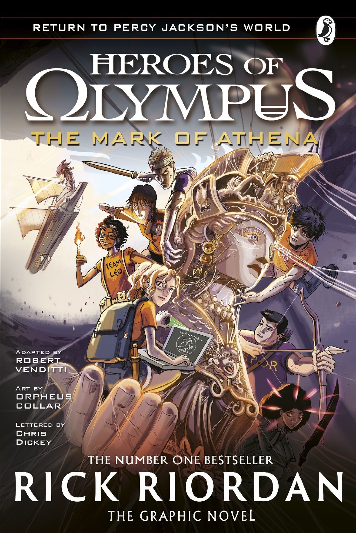 Heroes of Olympus #3: The Mark of Athena: The Graphic Novel