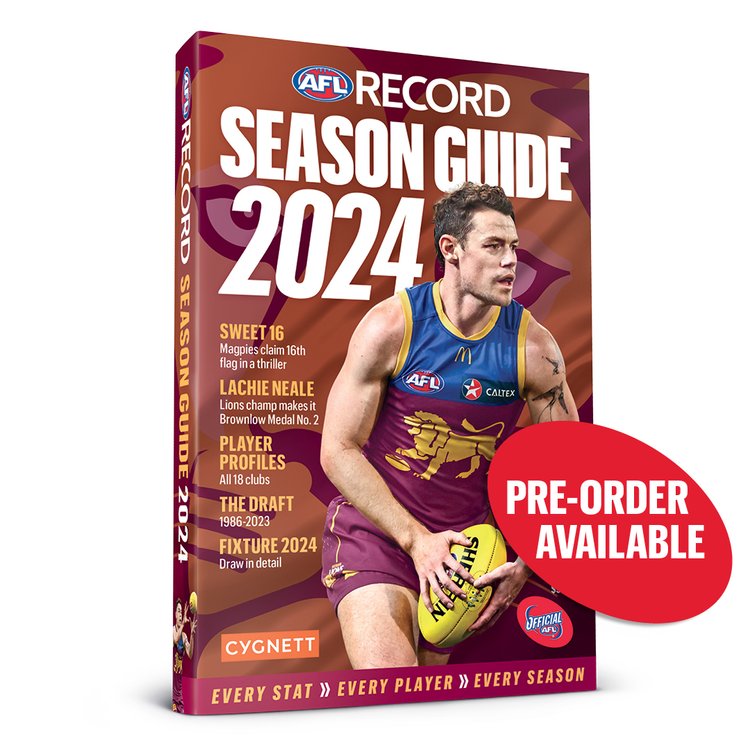 AFL Record Season Guide 2024 Not Just Books
