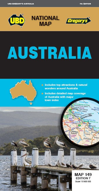 Australia Map 149 7th ed