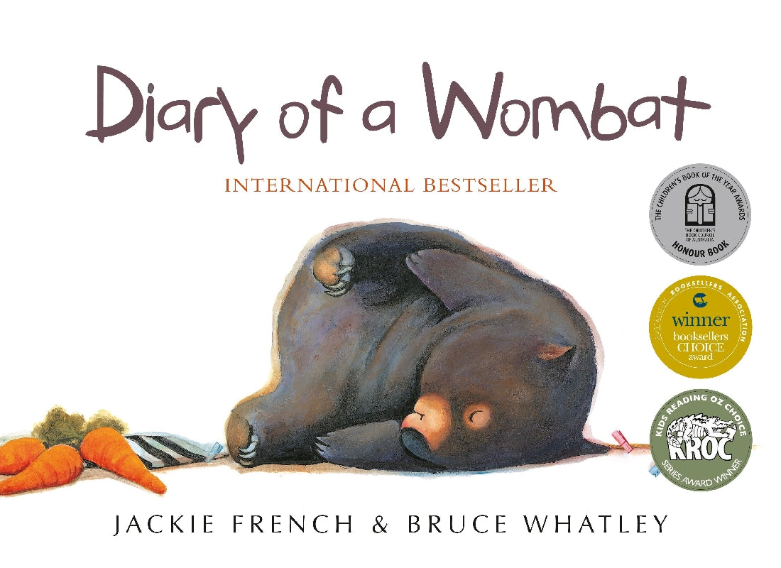 Diary of a Wombat Board Book