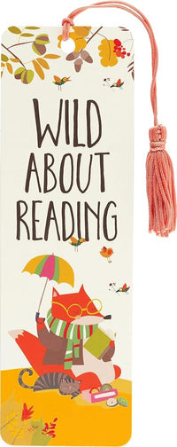 Load image into Gallery viewer, Wild About Reading Children's Bookmark cover image
