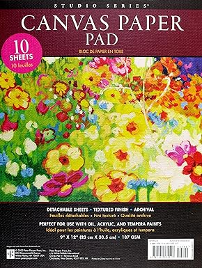 Studio Series - Canvas Paper Pad (10 sheets)