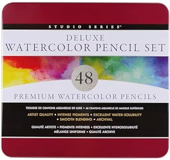 Studio Series Deluxe Watercolor Pencil Set (48)