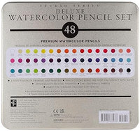 Load image into Gallery viewer, Studio Series Deluxe Watercolor Pencil Set (48)
