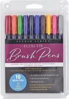 Studio Series Flexi-tip Brush Pens (Set of 10)