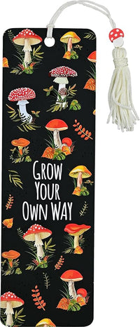 Load image into Gallery viewer, PETER PAUPER PRESS Mushrooms Beaded Bookmark cover image
