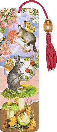 Load image into Gallery viewer, Ephemera Beaded Bookmark cover image
