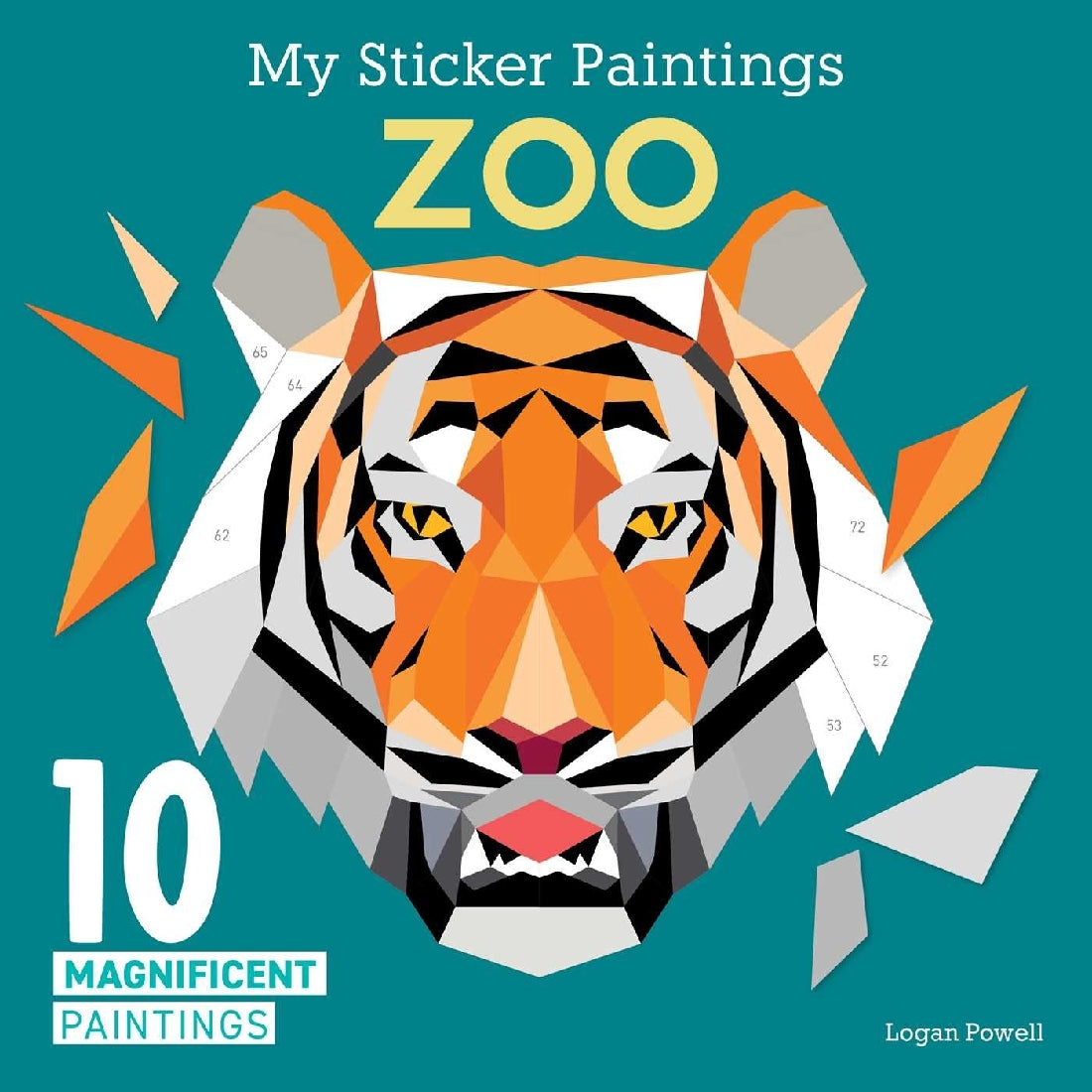 My Sticker Paintings: Zoo