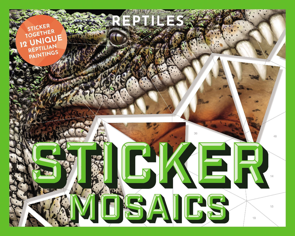 Sticker Mosaics: reptiles