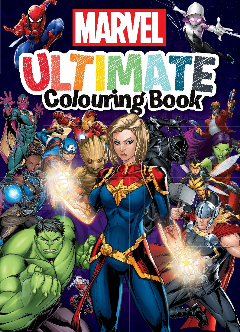 Marvel: Ultimate Colouring Book (Featuring Captain Marvel)