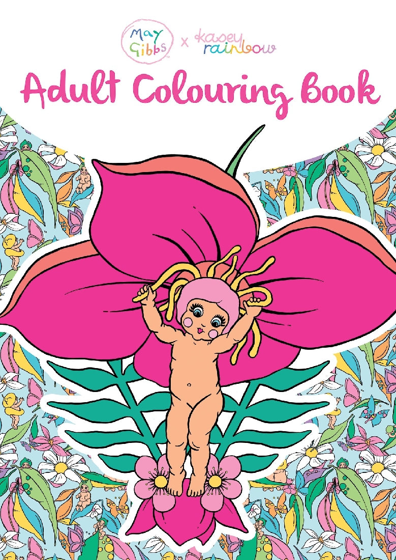 May Gibbs x Kasey Rainbow: Adult Colouring Book
