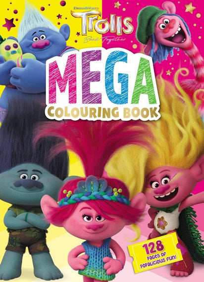 Trolls Band Together: Mega Colouring Book (DreamWorks)