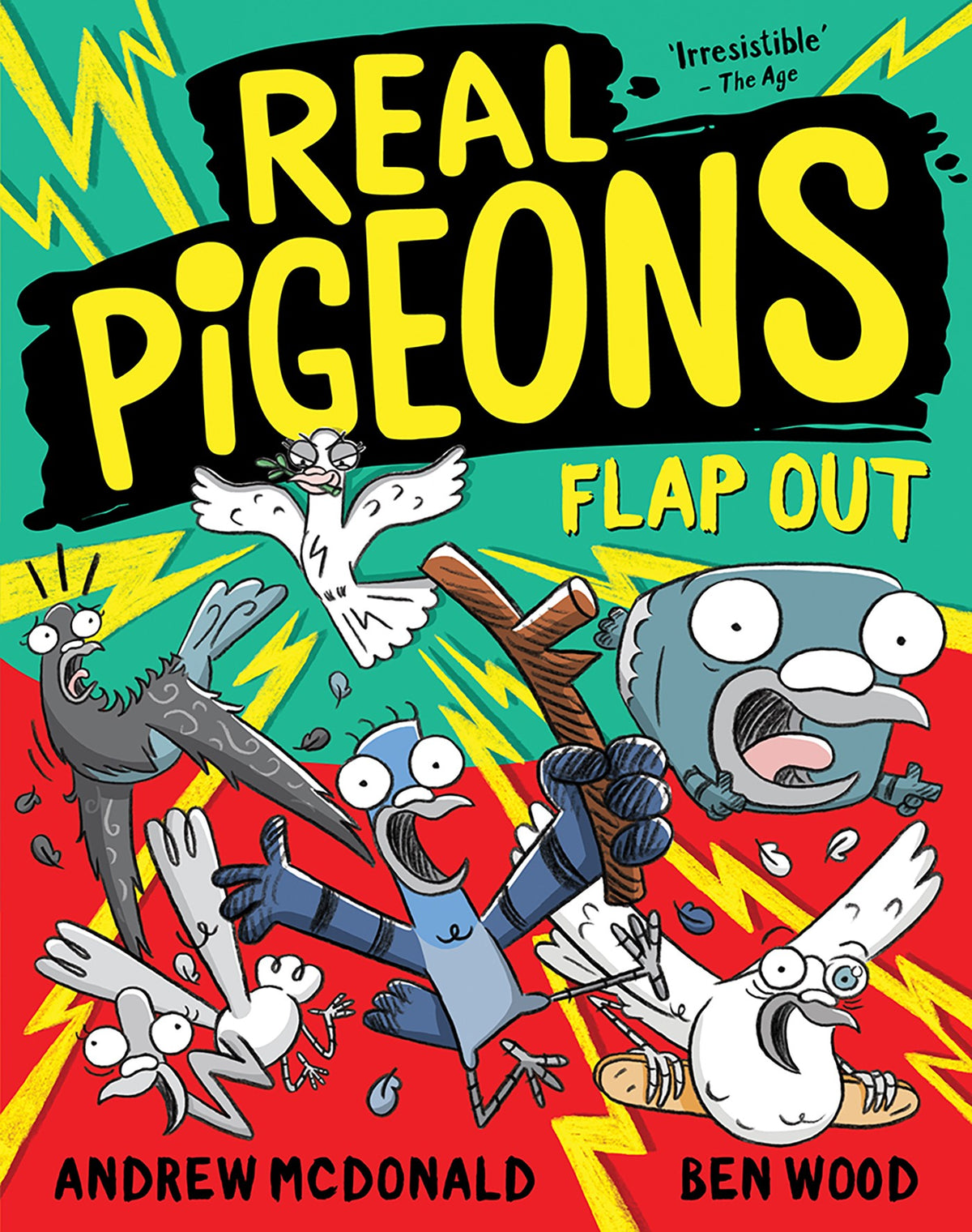 Real Pigeons #11:  Real Pigeons Flap Out