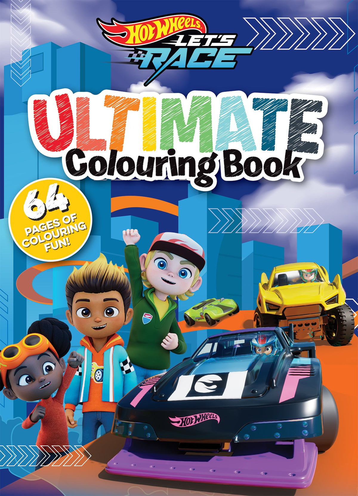 Hot Wheels Let's Race: Ultimate Colouring Book (Mattel)