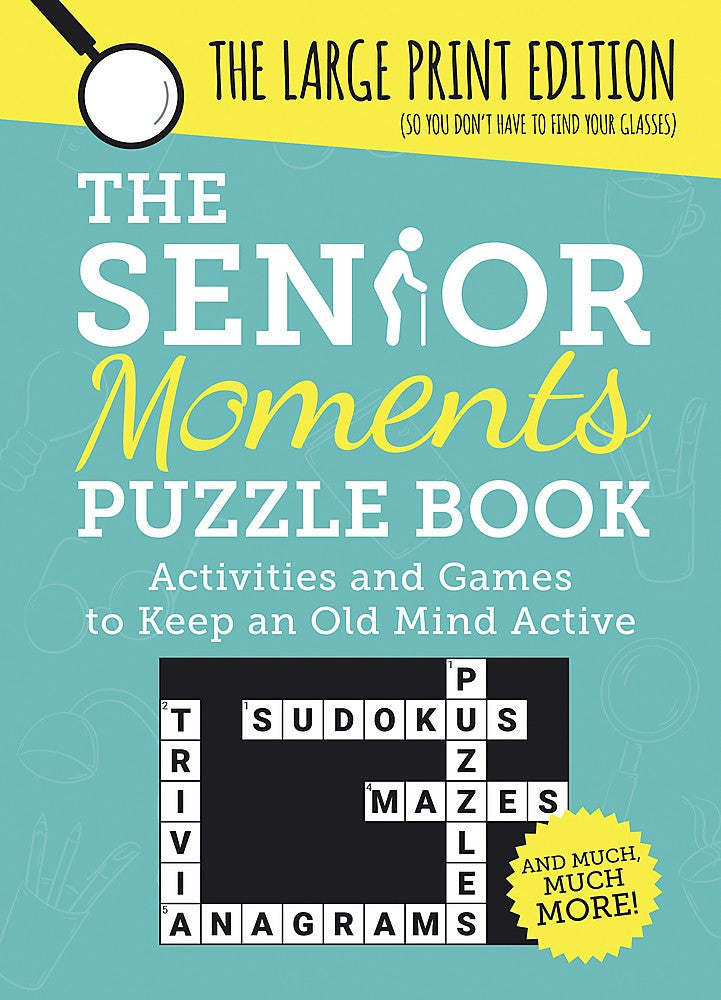 The Senior Moments Puzzle Book