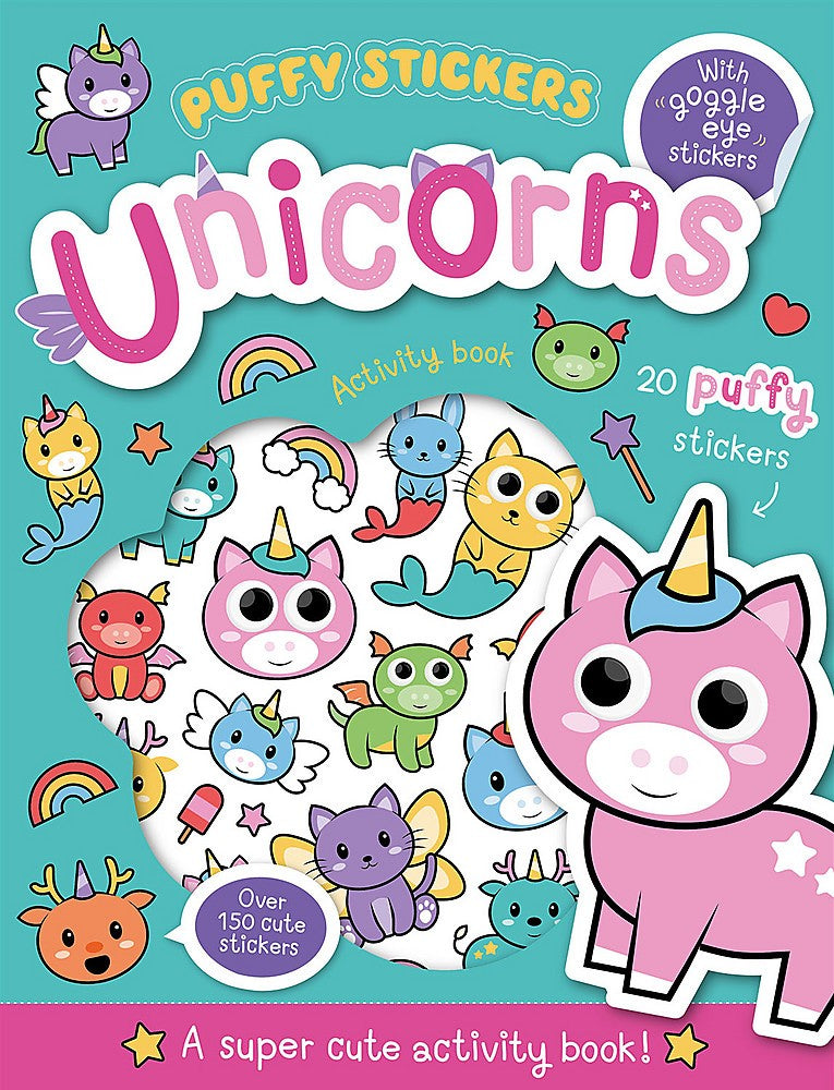 Puffy Sticker Unicorns