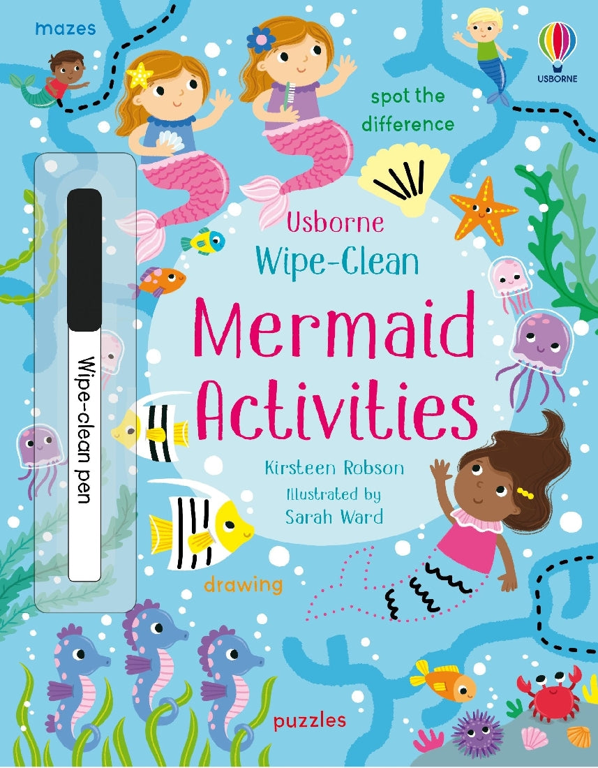 Wipe-Clean Mermaid Activities