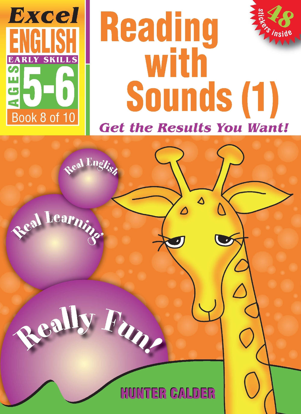 Excel Early Skills English Book 8: Reading with Sounds 1 Ages 5-6