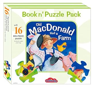 Old MacDonald Book and Puzzle Pack