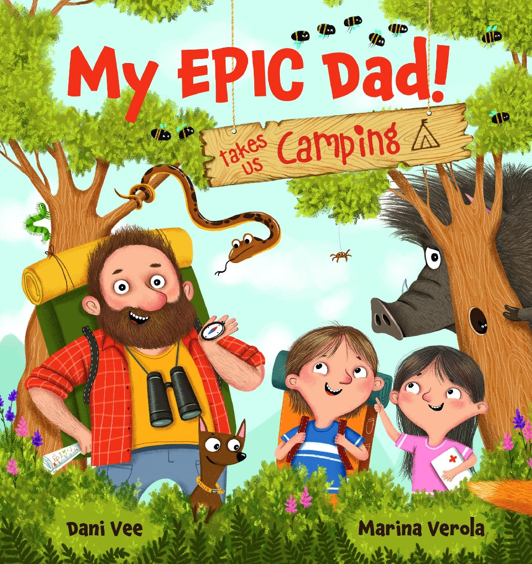 My EPIC Dad! Takes us Camping