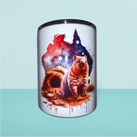 Load image into Gallery viewer, Burnie Tumbler:  Wombat + Map
