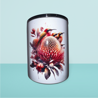 Load image into Gallery viewer, Burnie Tumbler: Banksia + Map
