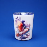 Load image into Gallery viewer, Burnie Tumbler:  Cockatoo + Map
