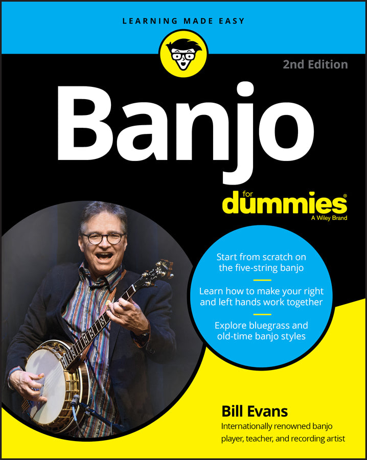 Banjo For Dummies Book + Online Video and Audio Instruction