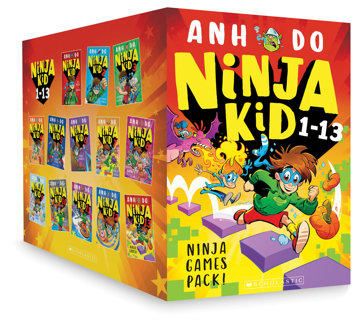 Ninja Kid 1-13: Ninja Games Pack!