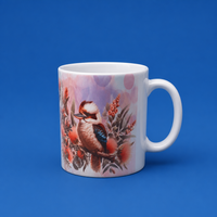 Load image into Gallery viewer, Mug:  Kookaburra and Bottlebrush
