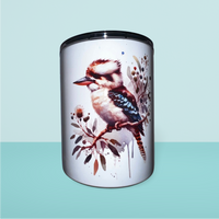 Load image into Gallery viewer, Burnie Tumbler:  Kookaburra + Map

