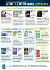 Load image into Gallery viewer, The Independent Bookshop's Monthly Highlights November 2025 Newsletter
