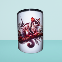 Load image into Gallery viewer, Burnie Tumbler:  Sugar Glider + Map

