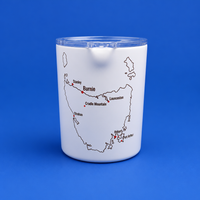 Load image into Gallery viewer, Burnie Tumbler:  Cockatoo + Map
