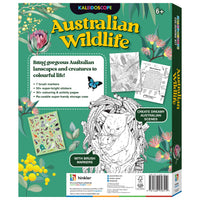 Load image into Gallery viewer, Kaleidoscope Colouring Australian Wildlife Kit
