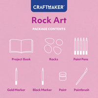 Load image into Gallery viewer, Craft Maker Paint Pen Rock Art Kit

